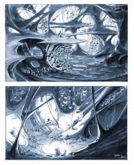 The Organic Cave, as it would have appeared in Rayman 4