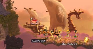 Early Shayman concept art with game background.